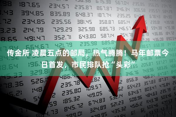 传金所 凌晨五点的邮局，热气腾腾！马年邮票今日首发，市民排队抢“头彩”